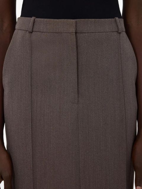 LouLou de Saison Vera maxi skirt - Brown