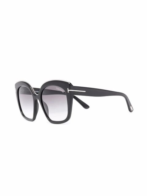 TOM FORD Eyewear oversized-frame sunglasses - Black - zdjęcie produktu nr 2