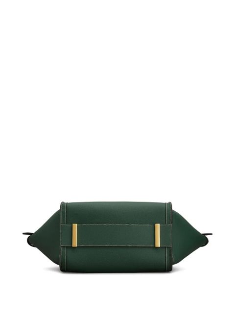 Tod's medium T Timeless gold-tone buckle tote bag - Green