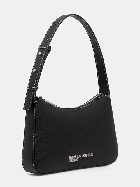 Karl Lagerfeld Jeans torebka kolor czarny A3W30009 - zdjęcie produktu nr 2