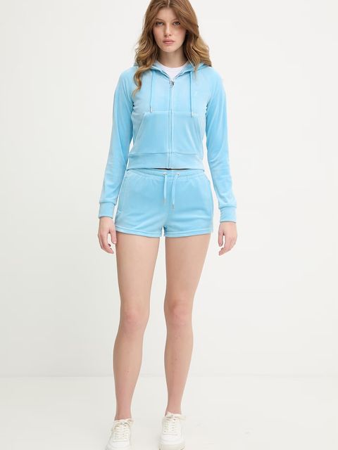 Juicy Couture szorty damskie welurowe TAMIA SHORTS - zdjęcie produktu nr 1