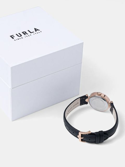 Furla zegarek damski kolor czarny WW00050024L3