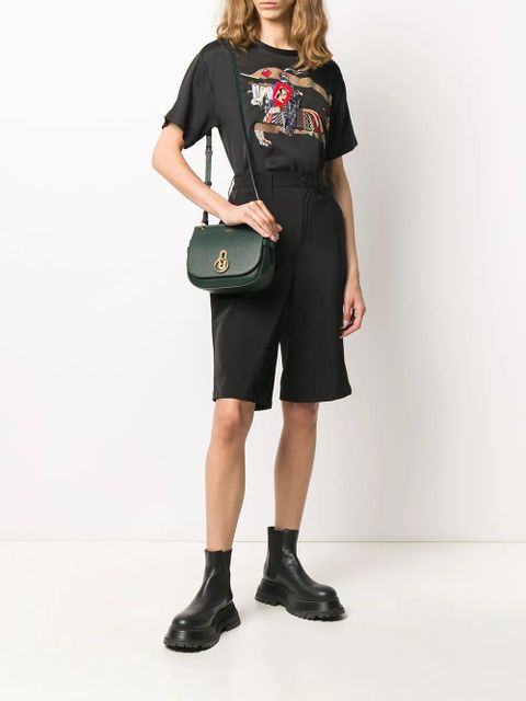 Mulberry Amberley logo crossbody bag - Green - zdjęcie produktu nr 2