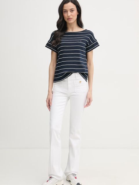 Tommy Hilfiger t-shirt damski bawełniany - zdjęcie produktu nr 1