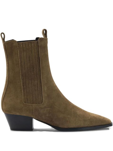 Aeyde 40mm Agata boots - Brown