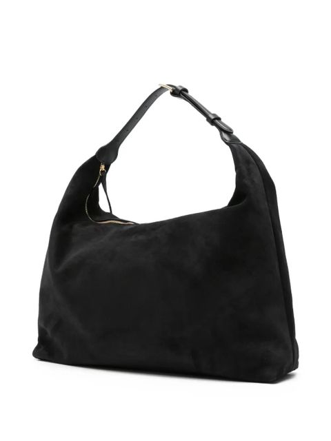 Liffner suede bucket bag - Black - zdjęcie produktu nr 2