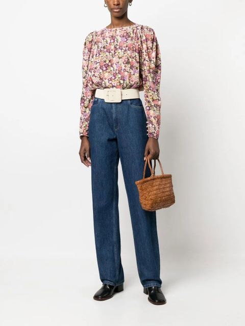 DRAGON DIFFUSION mini Flat Gora braidedtote bag - Brown - zdjęcie produktu nr 2