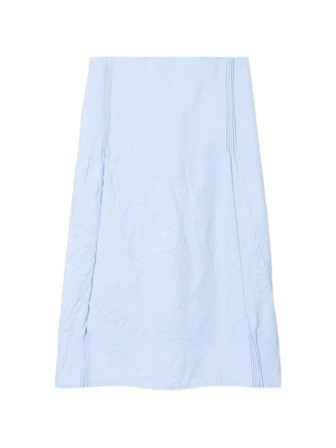 Tory Burch crinkled viscose skirt - Blue - zdjęcie produktu nr 1
