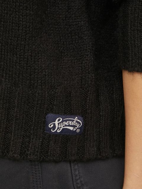 Superdry sweter z domieszką wełny