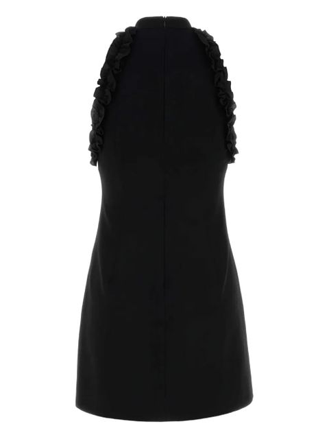 Alessandra Rich bow-embellished crepe dress - Black - zdjęcie produktu nr 2