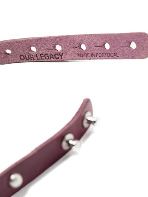 OUR LEGACY Choker necklace - Purple