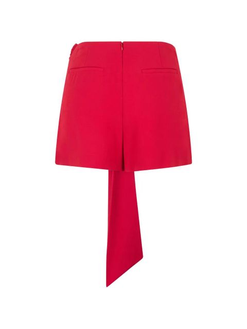 Valentino Garavani buckle tie shorts - Red - zdjęcie produktu nr 2