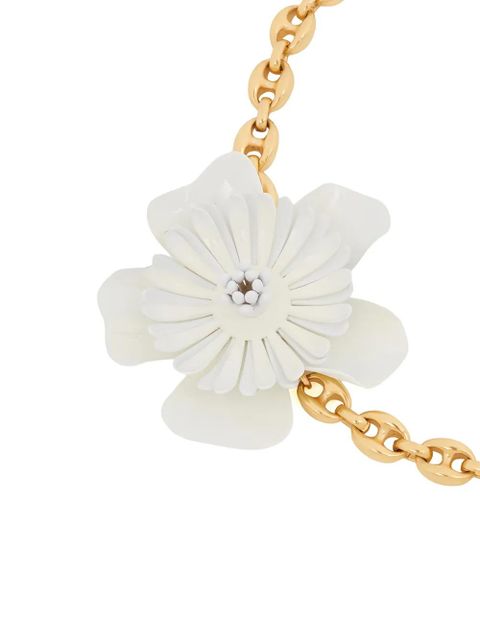 Chloé flower-detail chain necklace - Gold - zdjęcie produktu nr 2