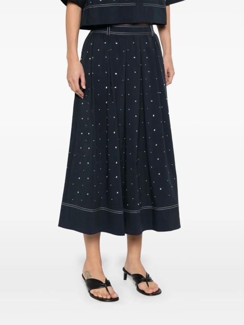 Maje straight skirt - Blue