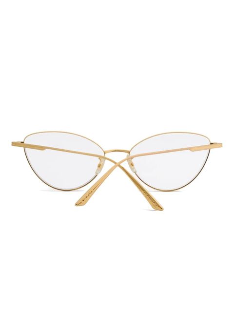 KHAITE cat-eye 0OV1328 glasses - Gold
