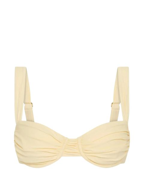 Faithfull the Brand Sol bikini top - Yellow - zdjęcie produktu nr 1