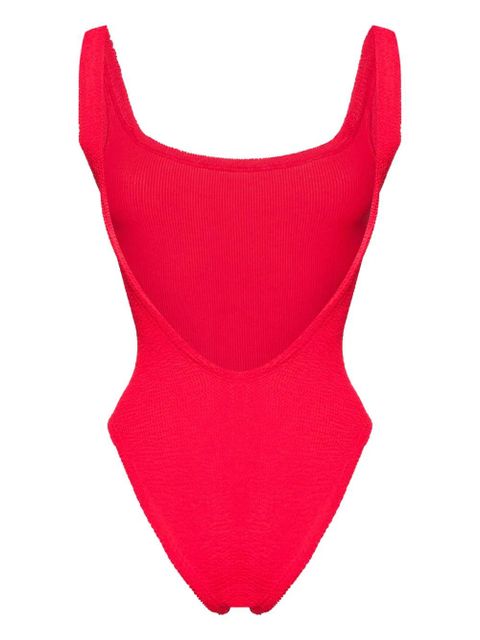 Hunza G low-back textured swimsuit - zdjęcie produktu nr 2
