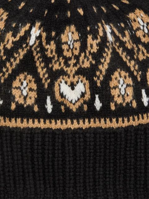 KHAITE Avers beanie hat - Black - zdjęcie produktu nr 2