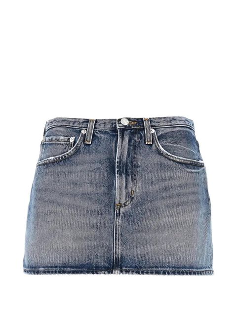 AGOLDE pocket mini skirt - Blue - zdjęcie produktu nr 1