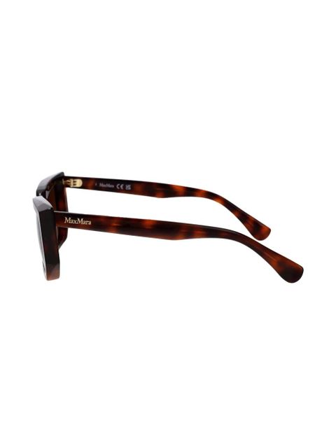 Max Mara Eyewear square-frame sunglasses - Brown