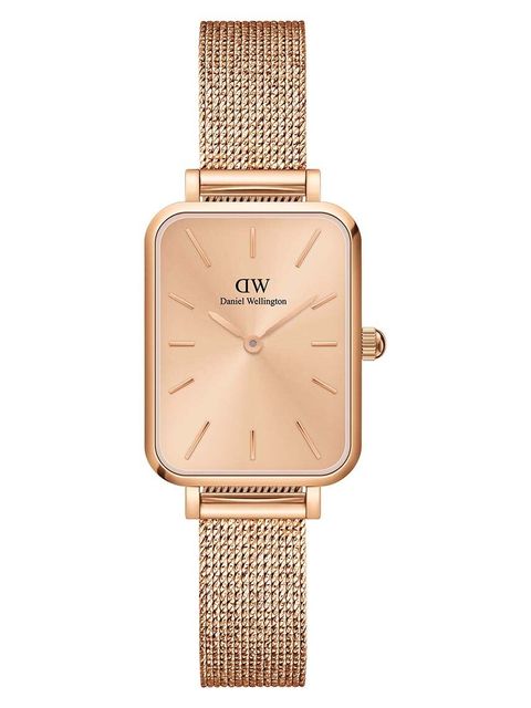 Daniel Wellington zegarek Quadro 20X26 damski kolor różowy - zdjęcie produktu nr 1