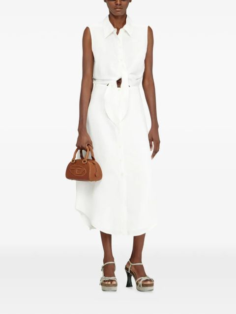 Diesel tie front shirt dress - White - zdjęcie produktu nr 2
