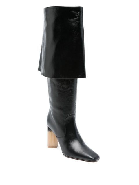 Chloé 85mm Georgia boots - Black - zdjęcie produktu nr 2