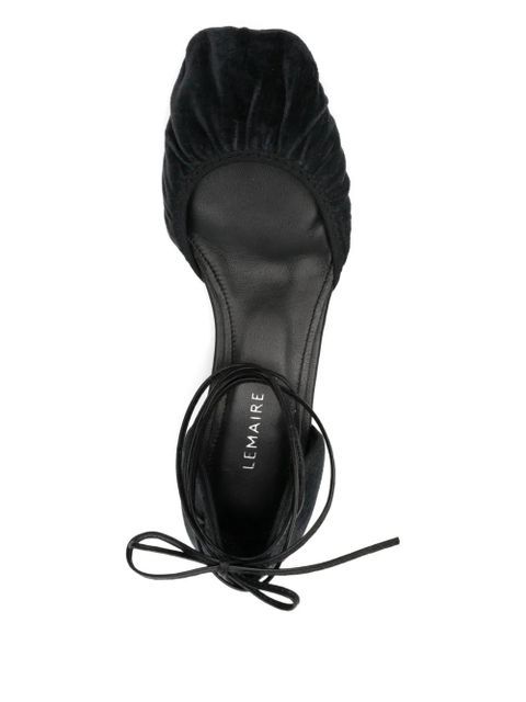 LEMAIRE Micro ballet flats - Black