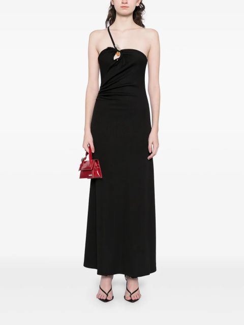 Christopher Esber concave stone cami dress - Black - zdjęcie produktu nr 2