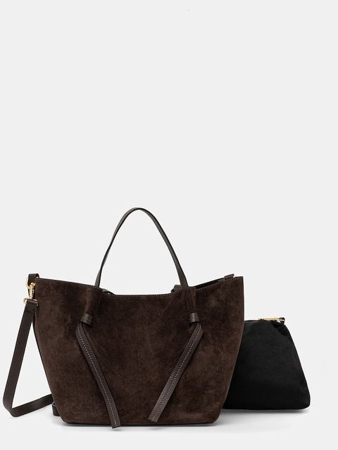 Answear.LAB torebka zamszowa - zdjęcie produktu nr 2