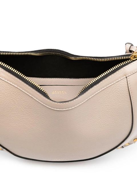ISABEL MARANT Naoko leather cross body bag - Neutrals