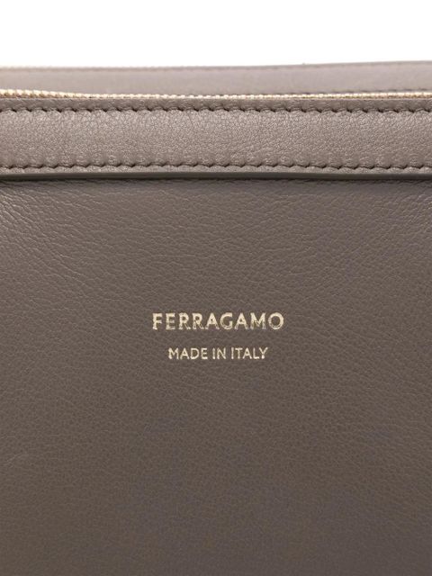 Ferragamo leather tote bag - Brown - zdjęcie produktu nr 2