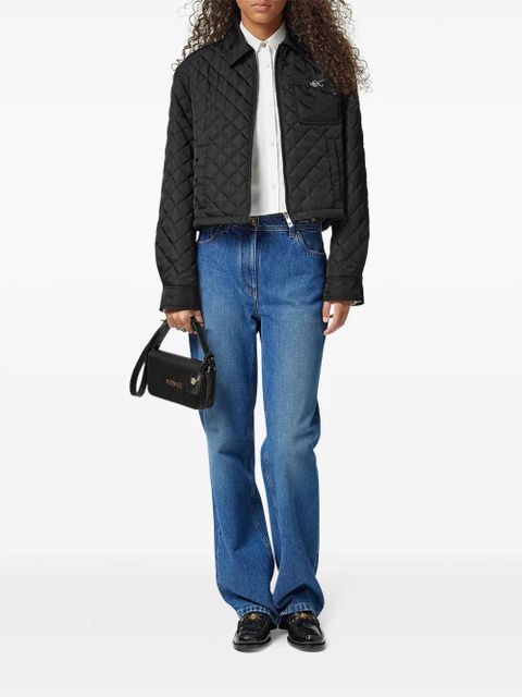 Versace quilted blouson jacket - Black - zdjęcie produktu nr 2