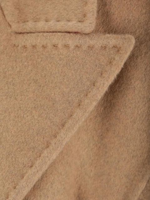 Max Mara Vale peak-lapel belted coat - Neutrals