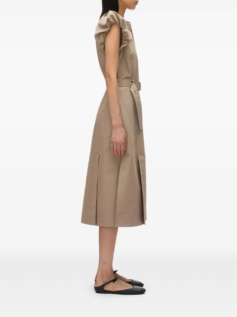 3.1 Phillip Lim poplin belted dress - Neutrals - zdjęcie produktu nr 2