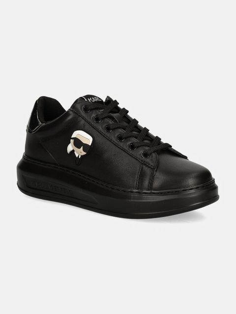 Karl Lagerfeld sneakersy skórzane KAPRI kolor czarny KL62530N - zdjęcie produktu nr 1