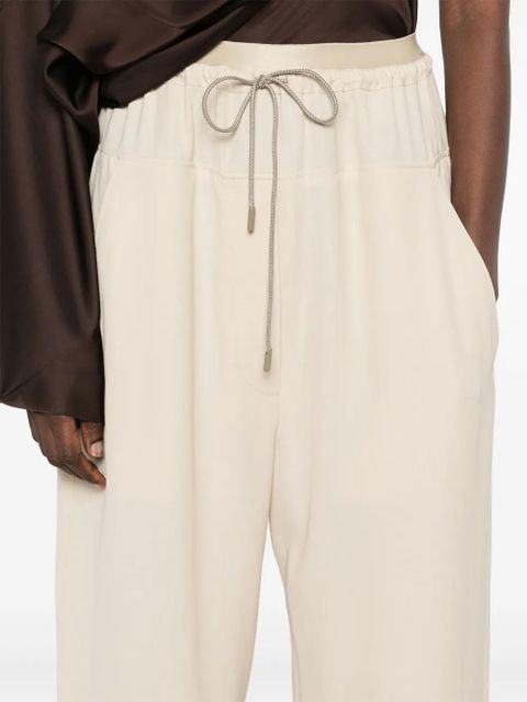 Lanvin drawstring trousers - Neutrals