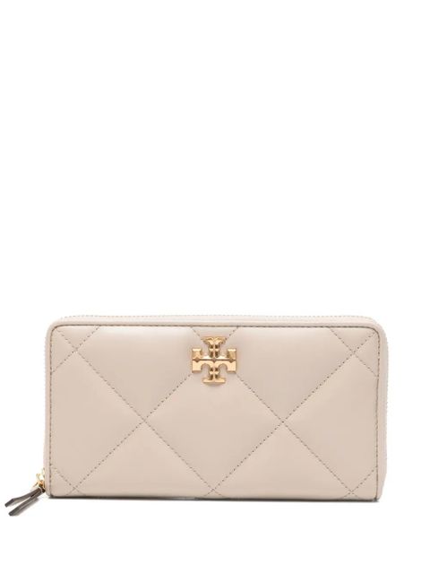 Tory Burch Kira quilted leather wallet - Neutrals - zdjęcie produktu nr 1