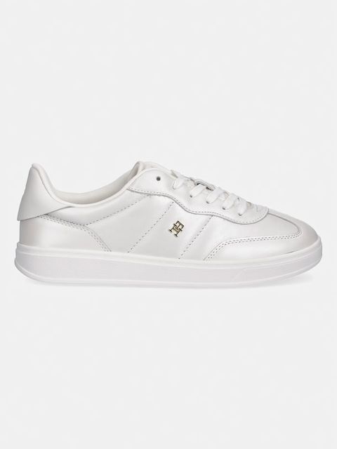 Tommy Hilfiger TH HERITAGE SHINY SNEAKER sneakersy damskie skórzane - zdjęcie produktu nr 1