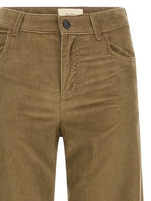 The Row corduroy five-pocket trousers - Brown