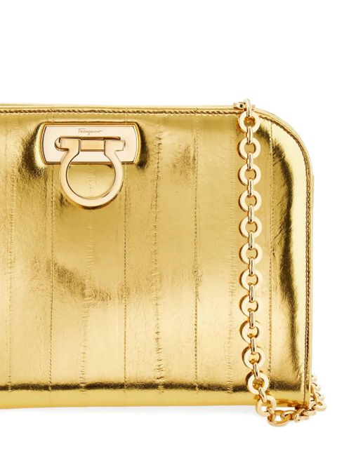 Ferragamo Diana clutch bag - Gold