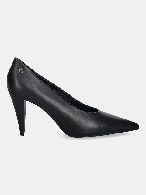 Tommy Hilfiger szpilki skórzane TH SMOOTH LEATHER PUMP - zdjęcie produktu nr 1