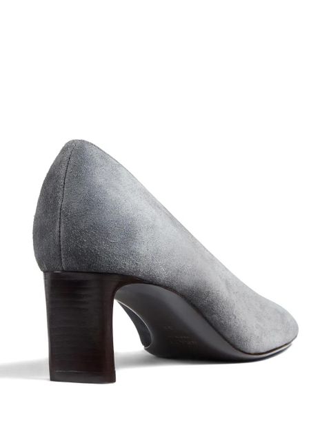 KHAITE 50mm Cecilia heeled pumps - Grey