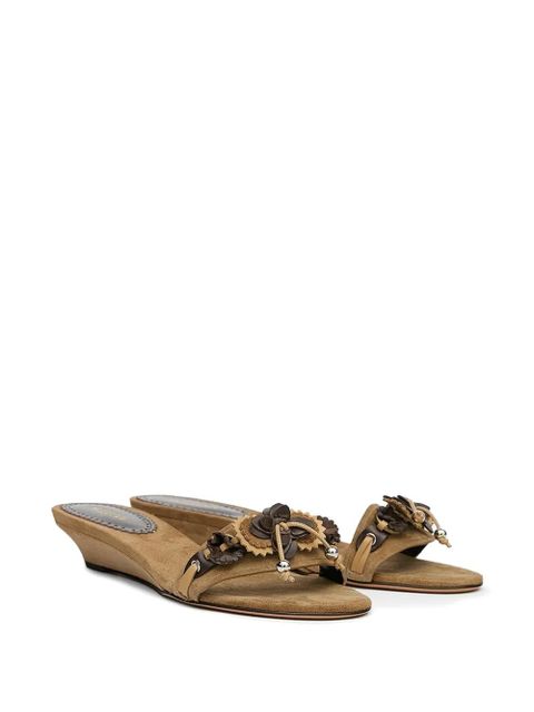 ISABEL MARANT Iela decorated-strap sandals - Neutrals - zdjęcie produktu nr 2