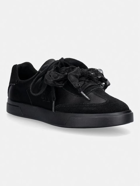 Calvin Klein LOW PRO CUPSOLE WT SATIN MIX sneakersy damskie - zdjęcie produktu nr 1