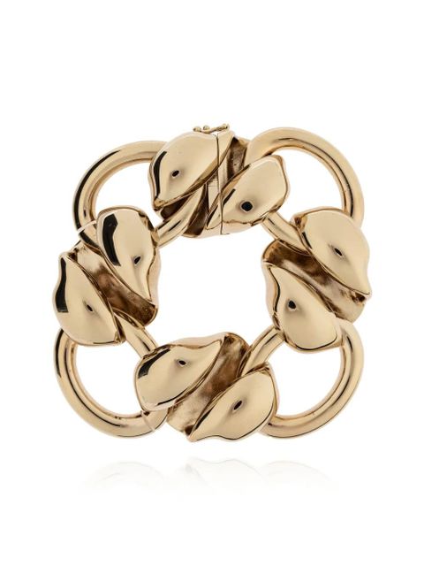 Saint Laurent Shell Chain bracelet - Gold