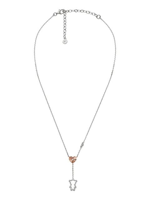 Emporio Armani naszyjnik srebrny EG3620040 - zdjęcie produktu nr 2