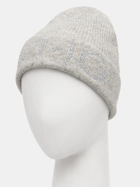 Liu Jo czapka kolor szary 2F5020.M0300 - zdjęcie produktu nr 2