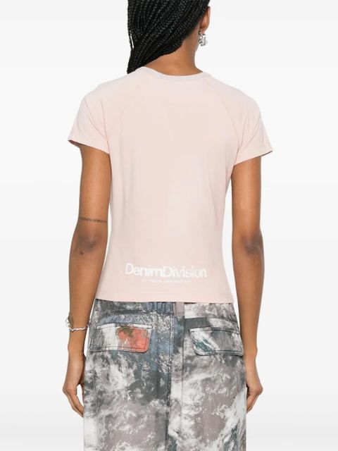 Diesel T-Vincie rhinestone-embellished T-shirt - Pink