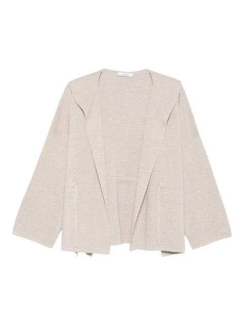Max Mara hooded wool jacket - Neutrals - zdjęcie produktu nr 1